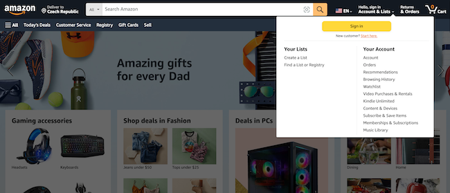 Jak nakupovat na Amazon.com 2024: Kompletní návod v češtině